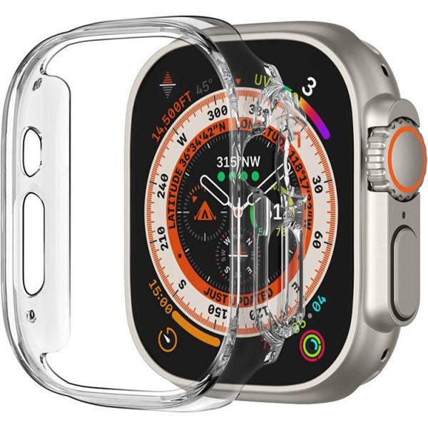 Apple Watch Ultra (49mm) Skal Shockproof - Clear