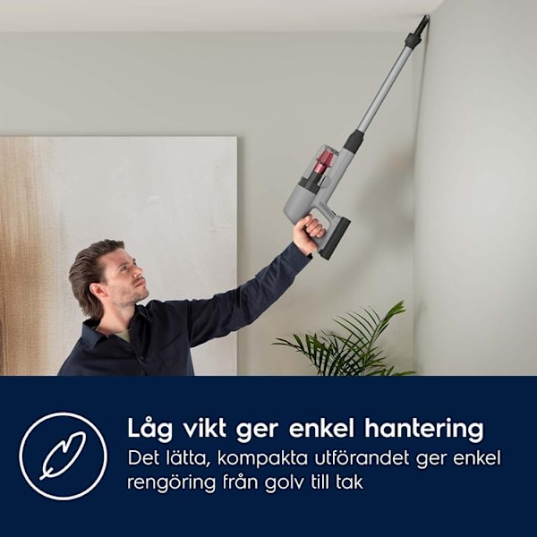 Electrolux Skaftdammsugare EP71AB14UG Urban - Grå Grå