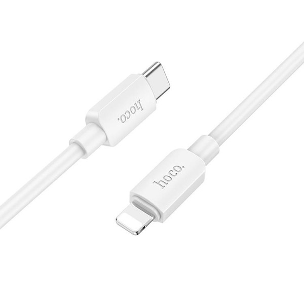 HOCO USB-C till Lightning Kabel 20W 1m PD 2.4A X96 - Vit Vit