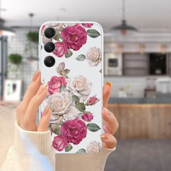 Mobilskal till Samsung Galaxy S26+ Soft TPU Mönstertryck - Pion