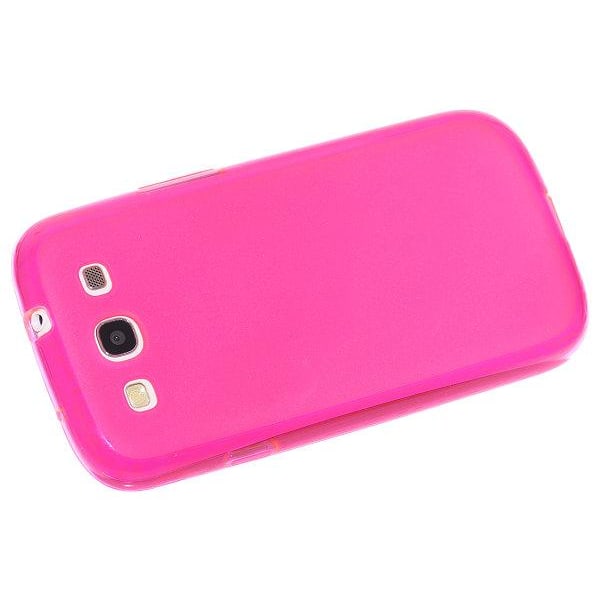 FlexiCase-kuori Samsung Galaxy S3 i9300:lle (vaaleanpunainen) Pink