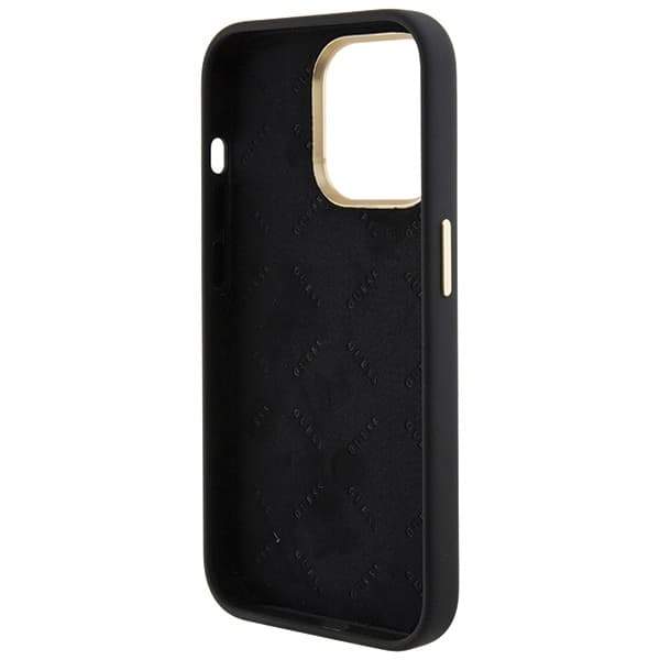 Guess telefontaske til iPhone 15 Pro Max MagSafe Silikone Rhinestone