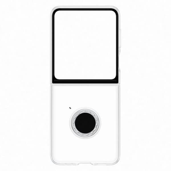 Samsung Galaxy Z Flip 5 Mobilskal Silikon Gadget - Clear Transparent
