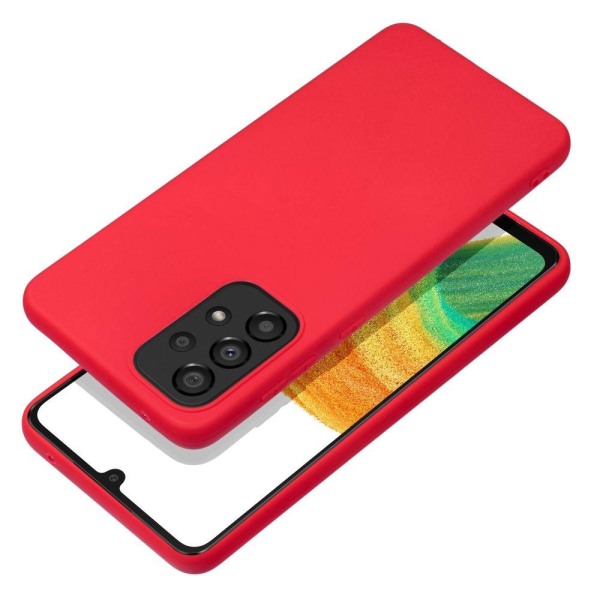 Galaxy A33 5G Cover Forcell Soft Blød Plast - Rød