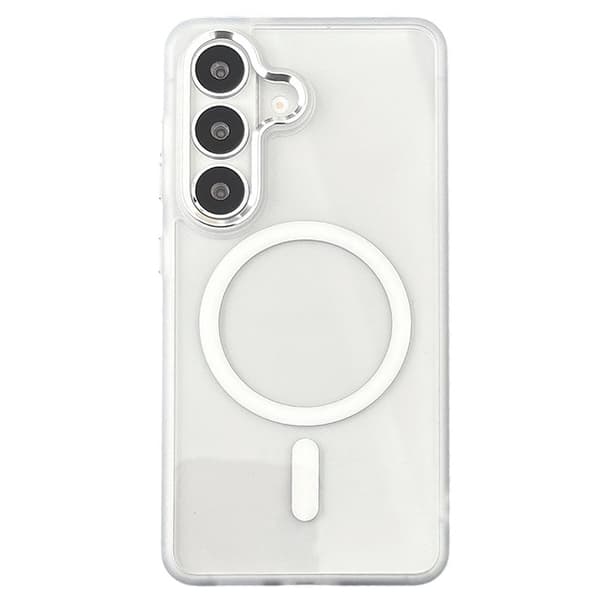 Mobilskal för Samsung Galaxy S26 Magnetiskt TPU + PC - Vit