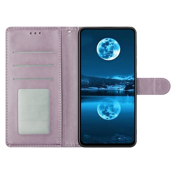 Samsung Galaxy S26 Plus Plånboksfodral Konstläder Ställfunktion - Lila
