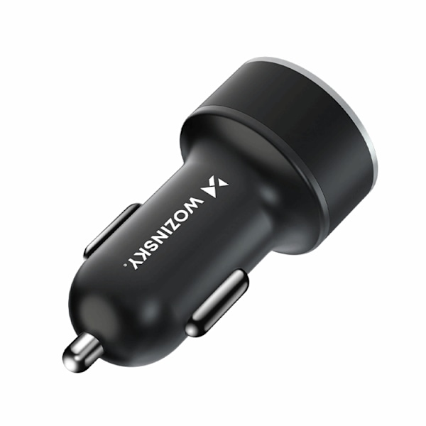 Wozinsky Billaddare USB-C USB-A 36W - Svart