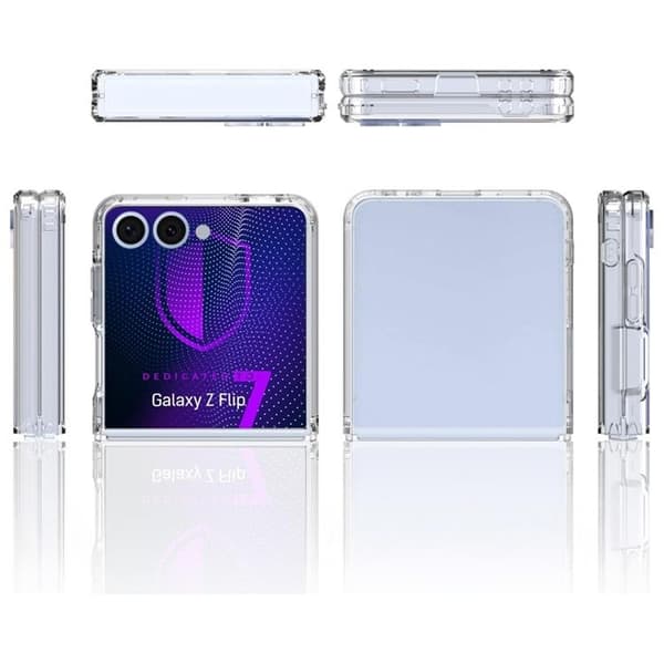 3MK Mobilskal till Galaxy Z Flip 7 Armor - Transparent Transparent