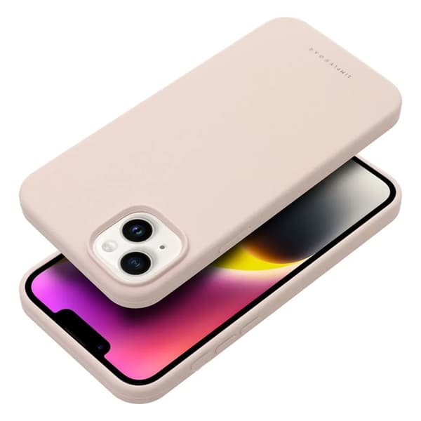 Roar Mobilskal till iPhone 14 Roar Cloud Skin - Ljusrosa Rosa
