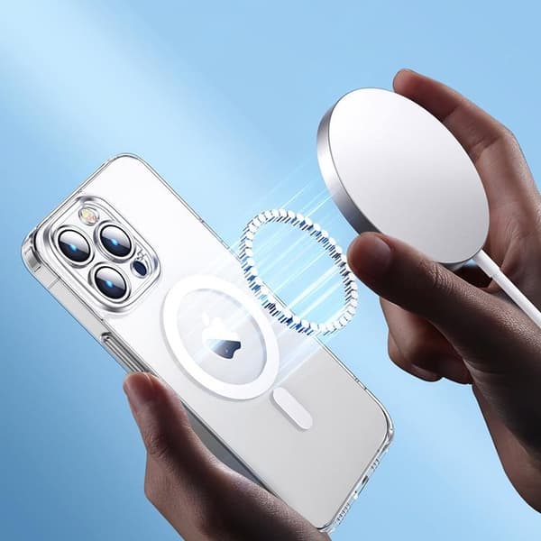 Joyroom iPhone 14 Plus Skal 14D MagSafe Magnetic - Transparent Transparent