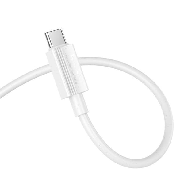 HOCO USB-A Till USB-C 1m Kabel 3A X107 - Vit Vit