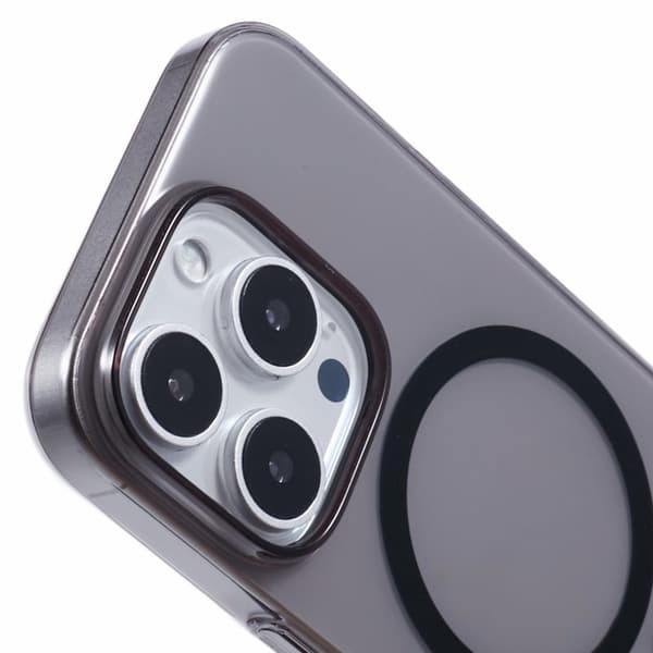 X-LEVEL Mobilskal till iPhone 16 Pro Transparent Bakside Svart