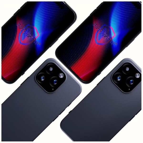 3MK Mobilskal till iPhone 15 Pro Matt Pro Svart