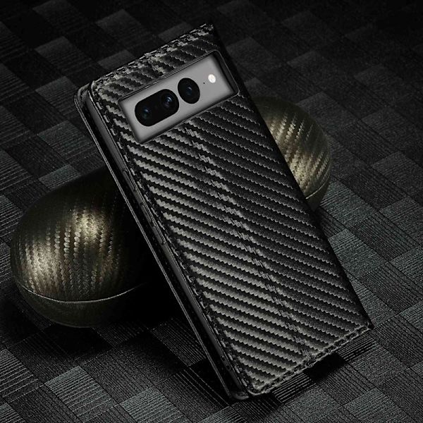 LC.IMEEKE Google Pixel 7 Pro Plånboksfodral Konstläder - Vit