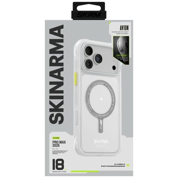 Skinarma Mobilskal För iPhone 18 Pro/17 Pro Magsafe Avion - Vit