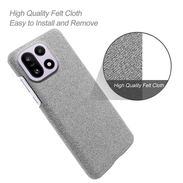 Mobilskal till OnePlus 15 5G Cloth Texture Anti-Scratch - Grå Grå