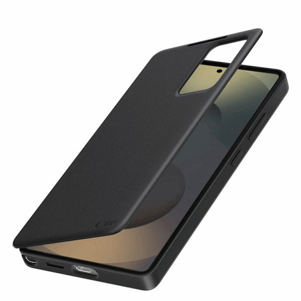 Tech-Protect Galaxy S25 Plus Plånboksfodral Smart - Matt Svart Svart