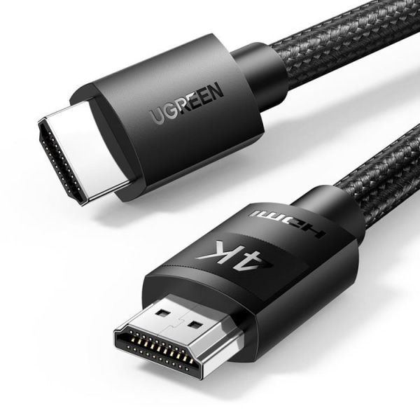 Ugreen HDMI 2.0 Til HDMI 2.0 Kabel 3m - Sort