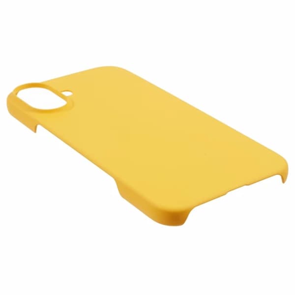 Mobilskal till iPhone 16 Plus Drop Proof Frosted - Gul Gul