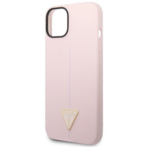 Guess Mobilskal till iPhone 14 / 15 / 13 MagSafe Silicone Triangle