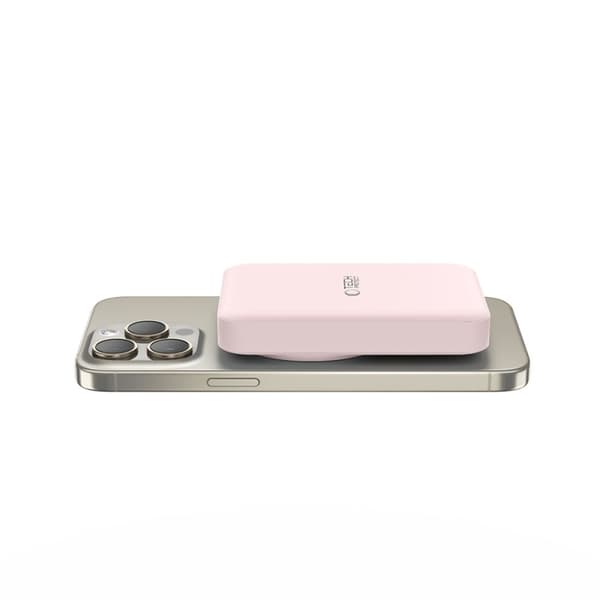Tech-Protect Magsafe Powerbank 10000mAh PB11 LifeMag - Lyserød Rosa