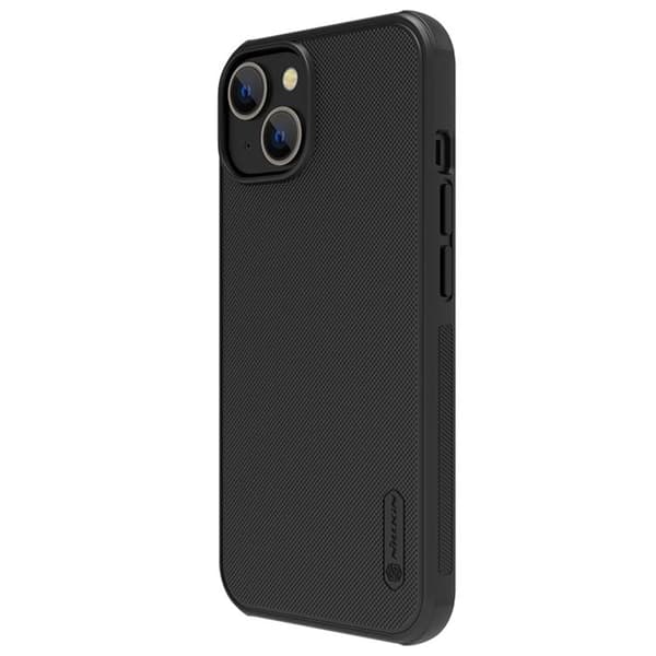Nillkin iPhone 14 Plus -kotelo Super Frosted Shield - Musta Black