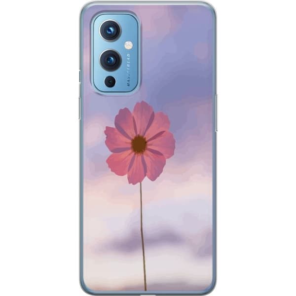 Mobilcover til OnePlus 9 med Rosa blomst