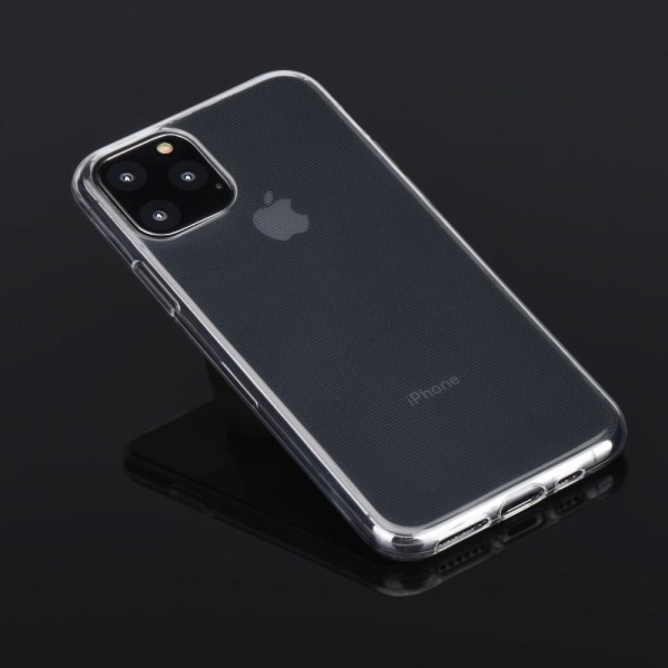 Ultra Ohut Silikoni Kuori iPhone 11 Pro Max 2019 - Läpinäkyvä