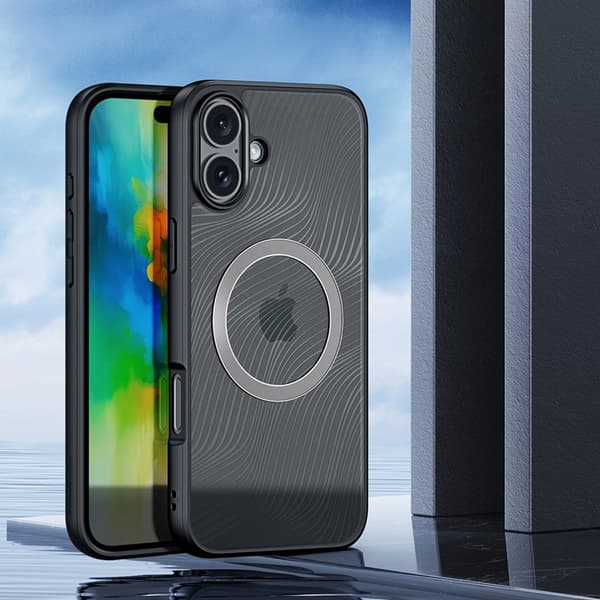Dux Ducis Telefontaske til iPhone 16 Magsafe Aimo - Sort Black