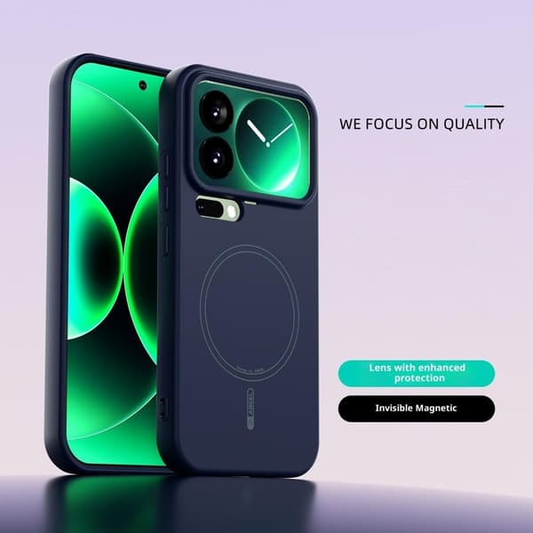 ABEEL Mobilskal till Xiaomi 17 Pro MagSafe Liquid Silicone Blå