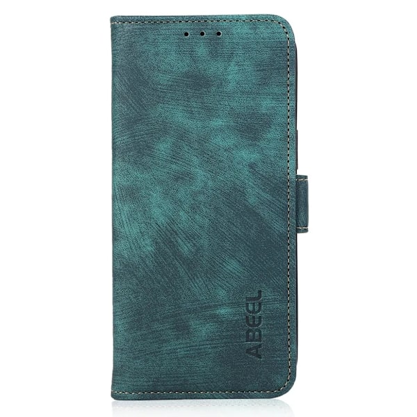 ABEEL iPhone 15 Pro Max Plånboksfodral - Grön