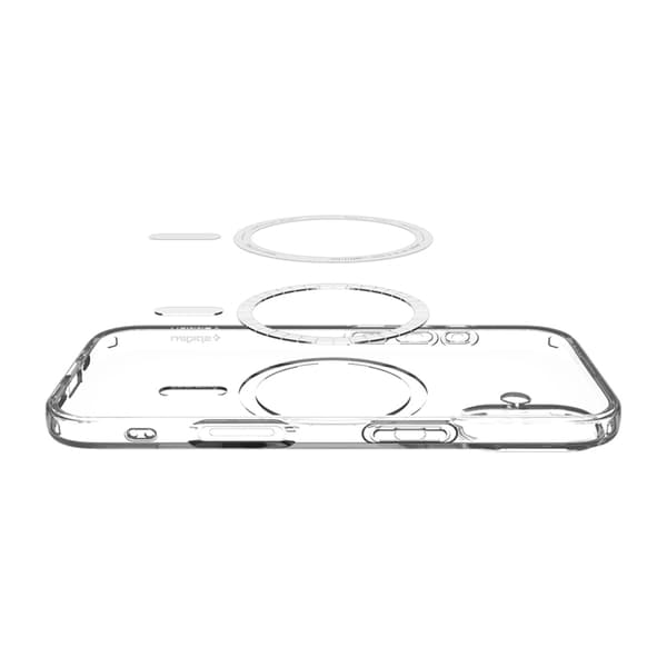 Spigen Mobilskal för Apple iPhone 17 MagSafe Liquid Crystal - Clear/Vit Transparent