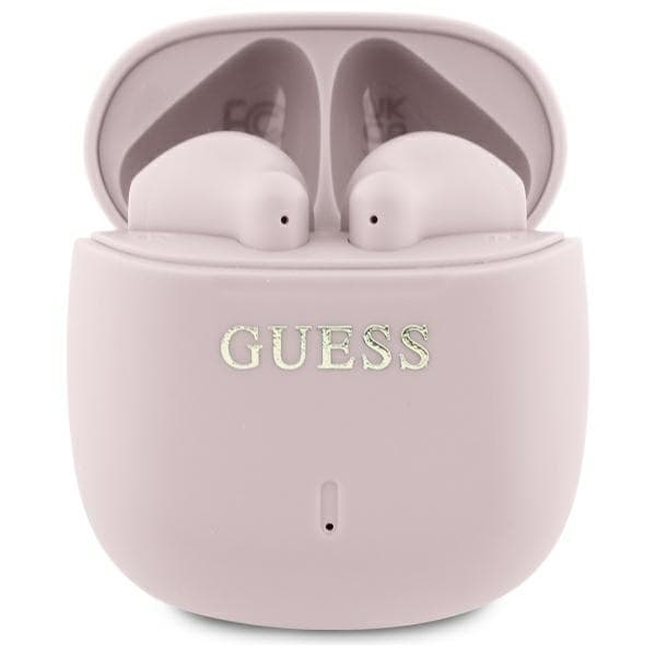 Guess TWS In-Ear øretelefon Bluetooth Trykt Klassisk Logo - Lyserød Rosa