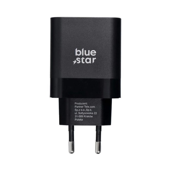 Blue Star Universal Väggladdare USB-C 45W - Svart