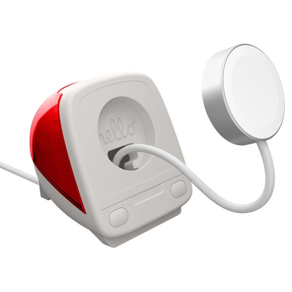 Spigen Apple Watch Laddarstativ Classic - Ruby Röd