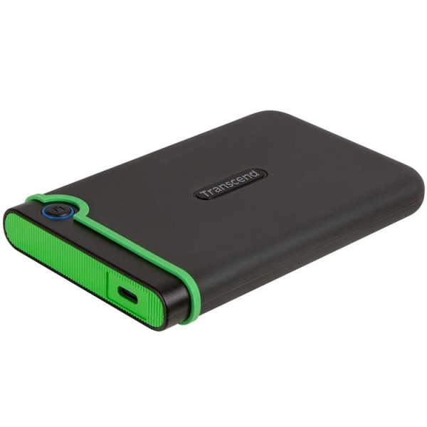 Transcend bærbar HDD StoreJet 2,5" 2TB USB-C - Grøn