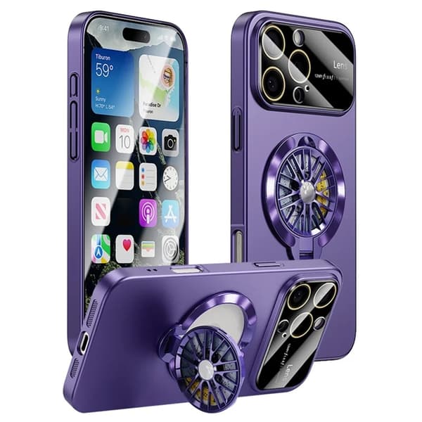 Mobilskal till iPhone 16 Pro Max Magsafe Hard PC - Lila Lila