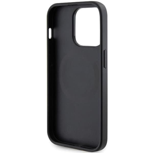 Guess iPhone 11/XR Mobilskal Magsafe Saffiano - Sort Black