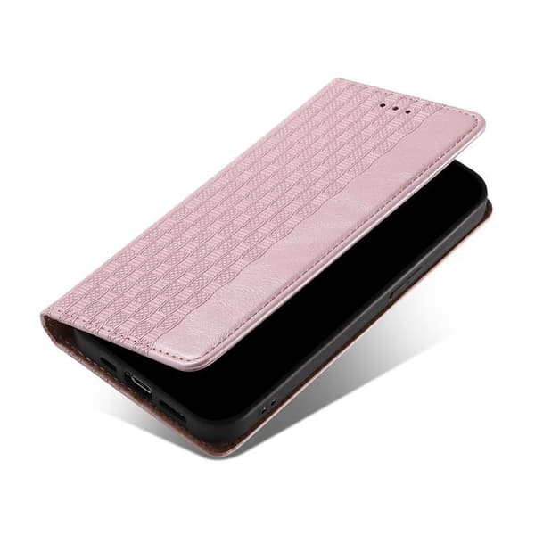 Galaxy S22 Plus Plånboksfodral Magnet Strap - Rosa Rosa