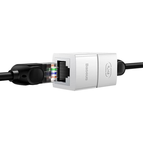 Baseus AirJoy Ethernet RJ45 -liitin 10 kpl - Valkoinen Vit