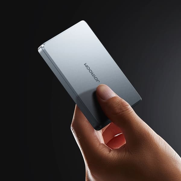 Joyroom Magnetisk Trådlös Powerbank 10000 mAh USB-C - Grå Grå