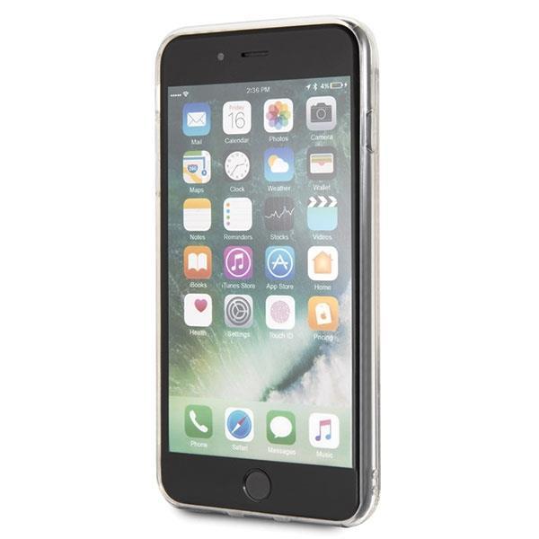 Karl Lagerfeld Skal iPhone 7/8 Plus Glitter - Svart Guld Svart