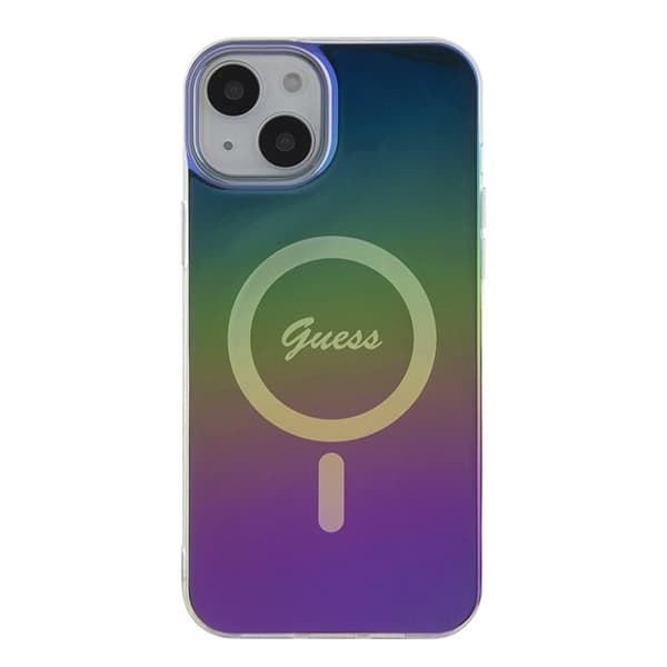 Guess telefontaske til iPhone 15/14/13 MagSafe MagSafe IML iriserende