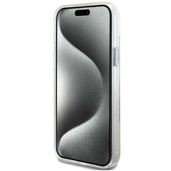 Guess Mobilskal till iPhone 14 Plus/15 Plus MagSafe Ring Stand