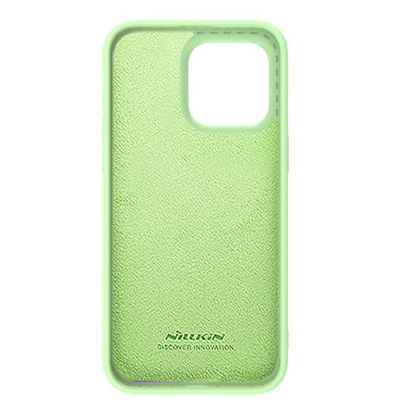 NILLKIN Mobilskal till iPhone 15 Pro med Kamera Lock - Mintgrön