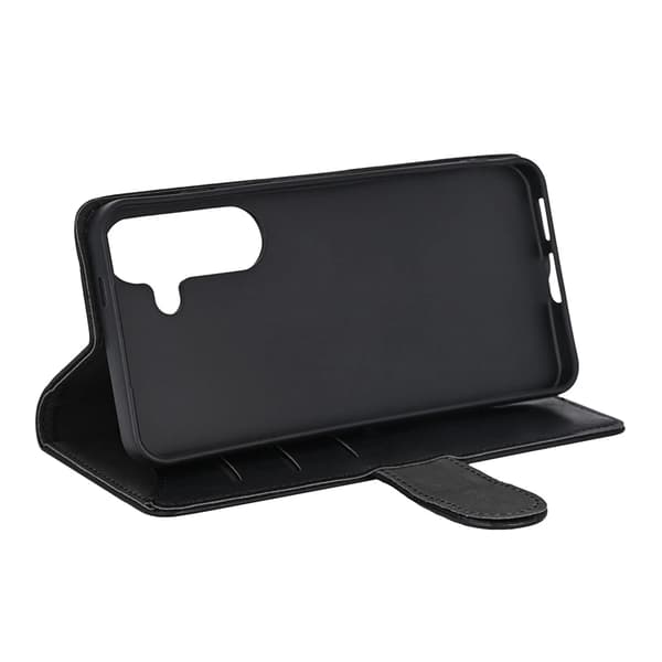 GEAR Plånboksfodral för Galaxy S26 3 Kortfack - Svart Svart