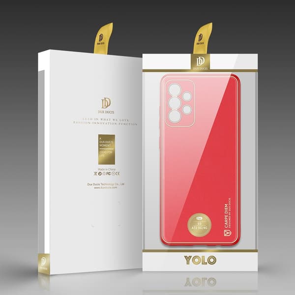 Dux Ducis Yolo Cover til Samsung Galaxy A72 4G - Rød Red