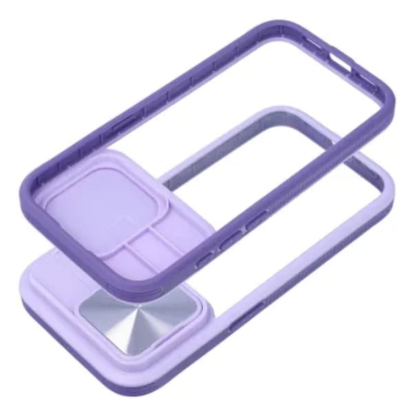 Telefontaske til iPhone 14 Pro Slider - Lilla Lila