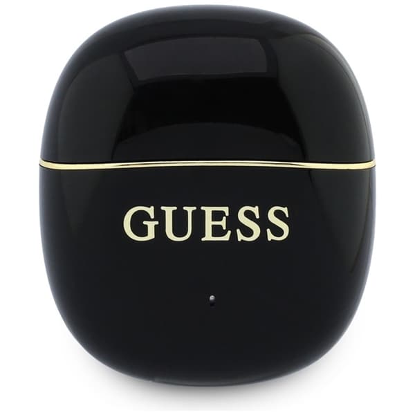 Guess TWS In-Ear Hörlurar Glossy Gold Line Classic - Svart