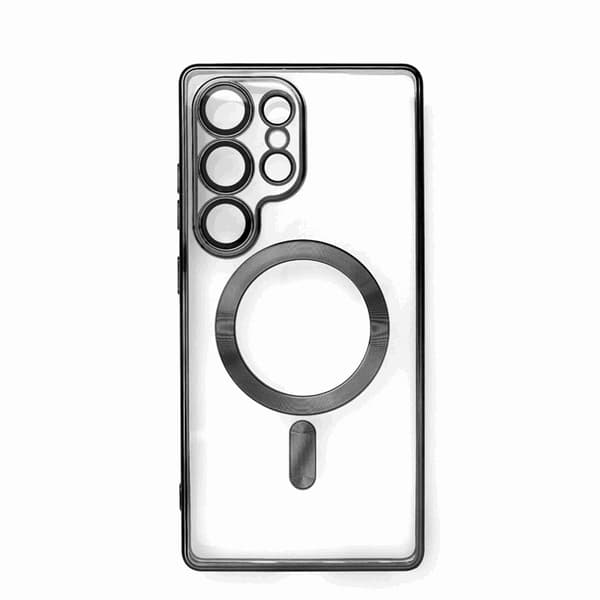 Mobilskal till iPhone 16e MagSafe Electroplated - Svart Svart
